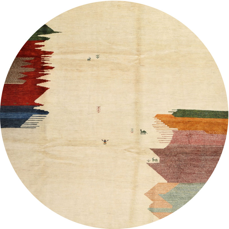 Indoor Rug, Round 3'
