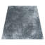 Tapis à poils longs en polyester touffeté à la main - Rectangle, couleur gris anthracite, conception unie, tapis antidérapants faits à la main épais pour le salon, la chambre à coucher-1088607441-1096455293