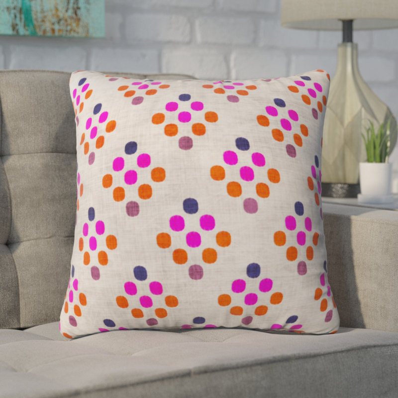 Holli Zollinger Diamond Weave Indoor / Outdoor Geimetric Throw Pillow, 18" x 18"
