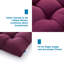 Coussin 3 pièces Latitude Run®-302451260