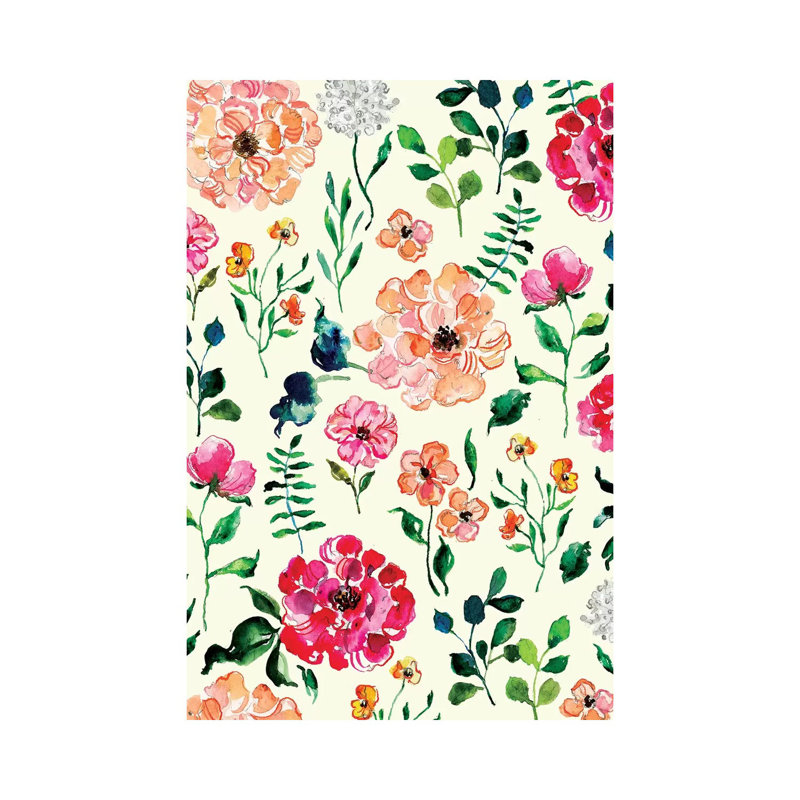 Wild Bloom by Joy Ting - Wrapped Canvas Gallery-Wrapped Canvas Giclée, 66.04 cm H x 45.72 cm W x 3.175 cm D