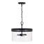 Luminaire suspendu tambour 4 lumières Yahiya-619300407