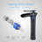 Single-handle Bathroom Faucet with Drain Assembly-105282711
