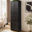 Armoire de rangement avec tablettes, buffet autoportant pour la cuisine
