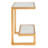 Oxendine Glass Tray Top End Table-1351161757