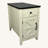 Farmhouse End Table With Charging Station, Barn Door, Drawer, And Storage - Bedside Table For Bedroom & Living Room-1567629132