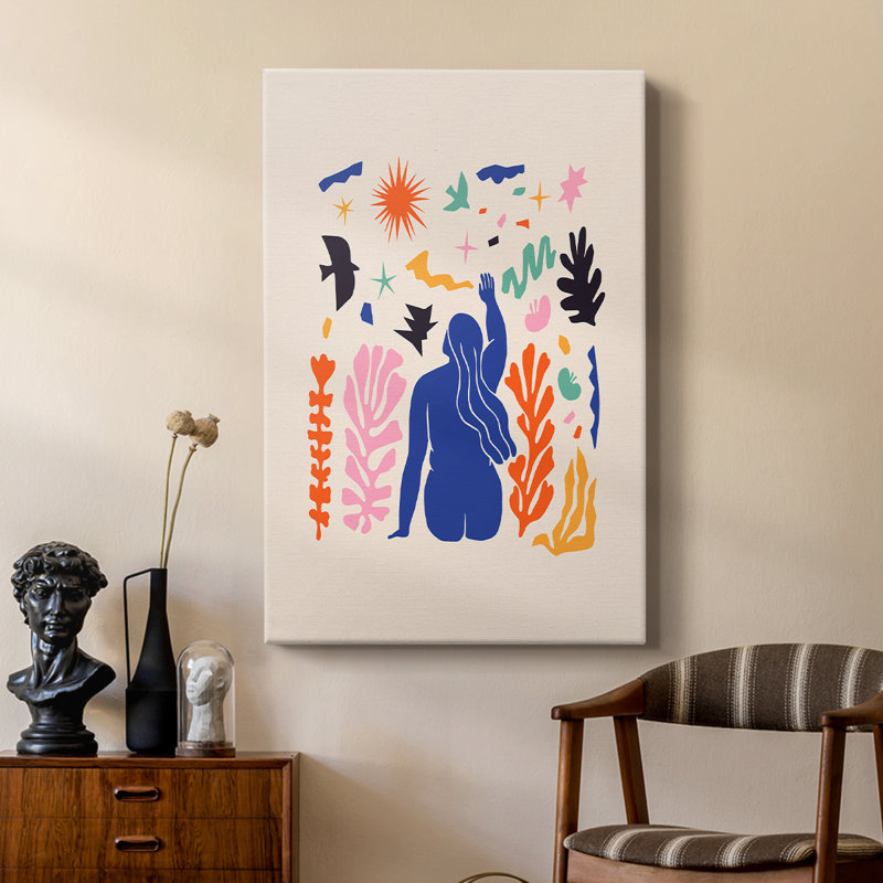 Matisse CDXLVI, reproduction d'art encadrée sur mesure Cavas Gallery, H 27 po x l 18 po