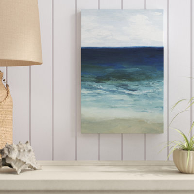«Sandfiddler Drive II» par Grace Popp, reproduction d'art sur toile tendue