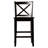 Fairbairn X Back Stool with Sold Wood Frame-1145473653-1126647768