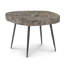 Crosscut 3 Legs End Table