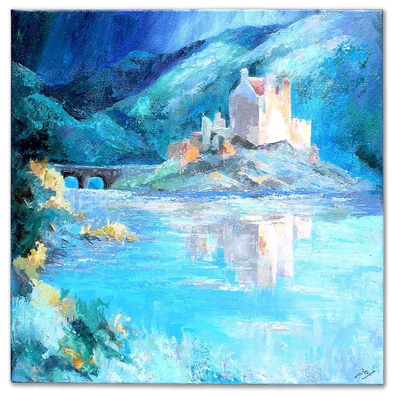 Wrapped Canvas Painting