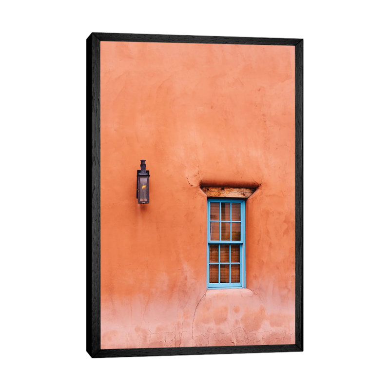 Santa Fe Architecture V by Bethany Young - Print on Canvas, Black Framed, 66.04cm H x 45.72cm W x 3.81cm D