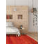 Tapis unique en laine noué à la main New Age Rheanon cuivre foncé 5 pi 2 po x 7 pi 11 po