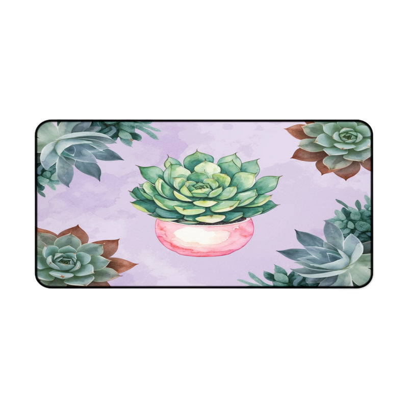 Polyester Desk Pad, 14.4x12.1