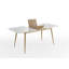 Welch Metal Base Dining Table