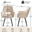 Linen Blend Upholstered Armchair-129704579-129704584-129704585