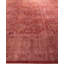 Tapis unique noué à la main rose de 11 pi 10 po x 15 pi 9 po Rachal