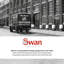 Swan Dust Master Cordless Anti-Tangle Vacuum Cleaner with 2 Speed Control, Multi-Cyclonic
