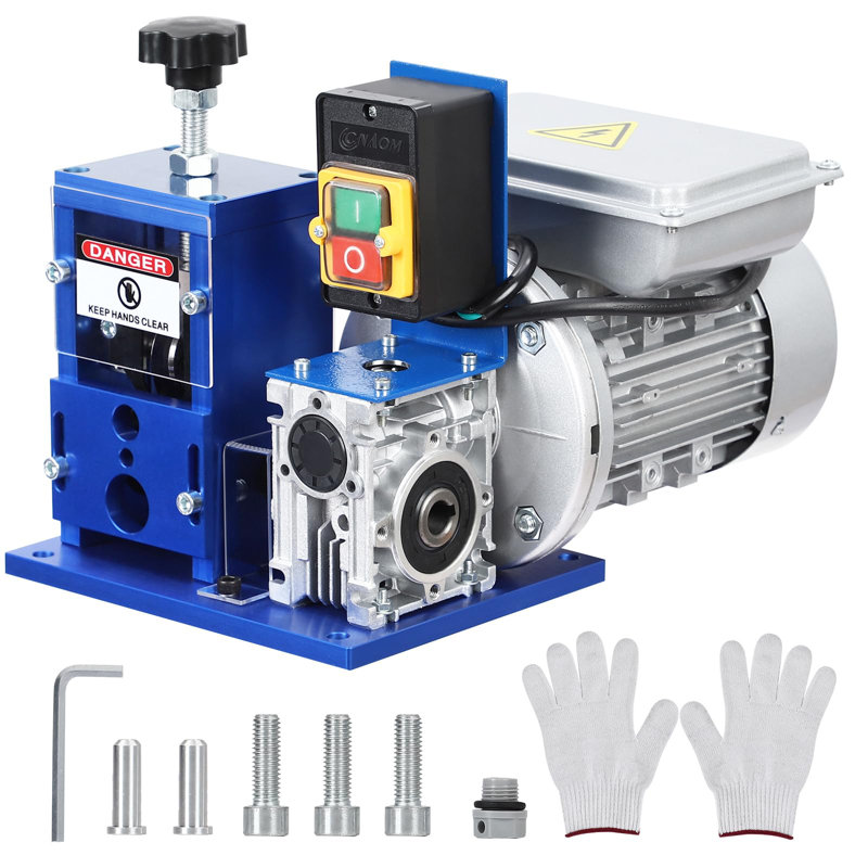 Dénudeur automatique de fil - 3 trous d'alimentation pour fils de cuivre de 0,06 po à 1 po
