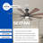 SkyFan Procyon 60" 8-Blade Ceiling Fan-1915964825