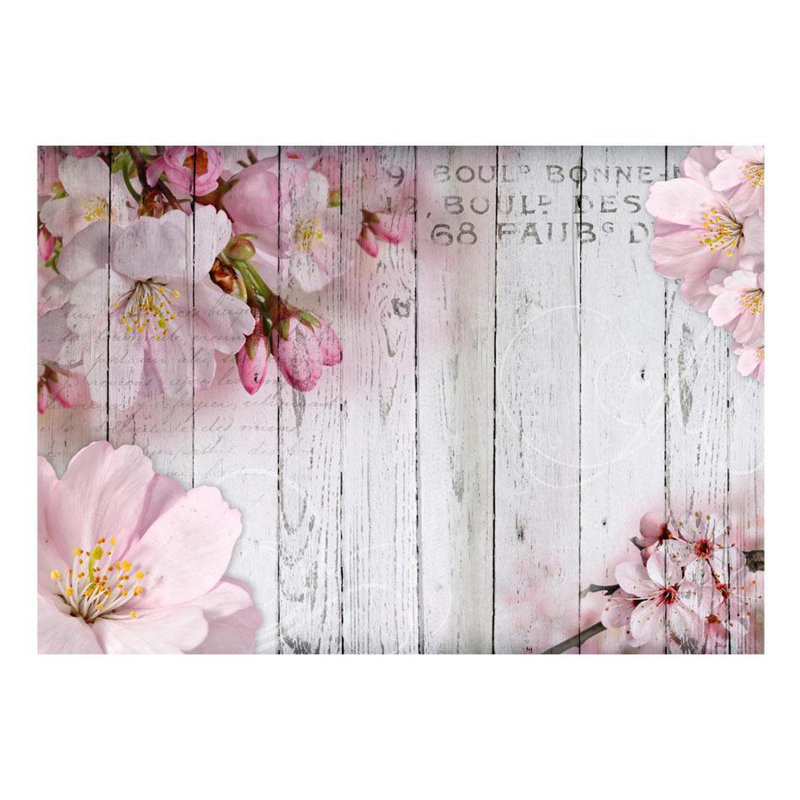 Floral Wall Mural, 68" L x 98" W