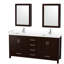Sheffield 80" Bathroom Vanity Set with Mirror and Medicine Cabinet-59388395-59388398-134648830