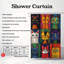 Toile de chat - Rideau de douche standard 1 pièce-1728112574