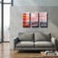 « Trajet du soir » par Ann Gordon, triptyque mural, 91,4 cm x 61 cm-1586601761