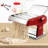 G-WELL Manual Pasta Maker with 3 Attachments