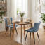 Comfortable Padded Dining Chairs with Back Easy Assembly Upholstered Side Chair, Accent Chairs for Kitchen, Dining Room-2002362644