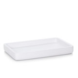 Domus White Matte Bathroom Tray