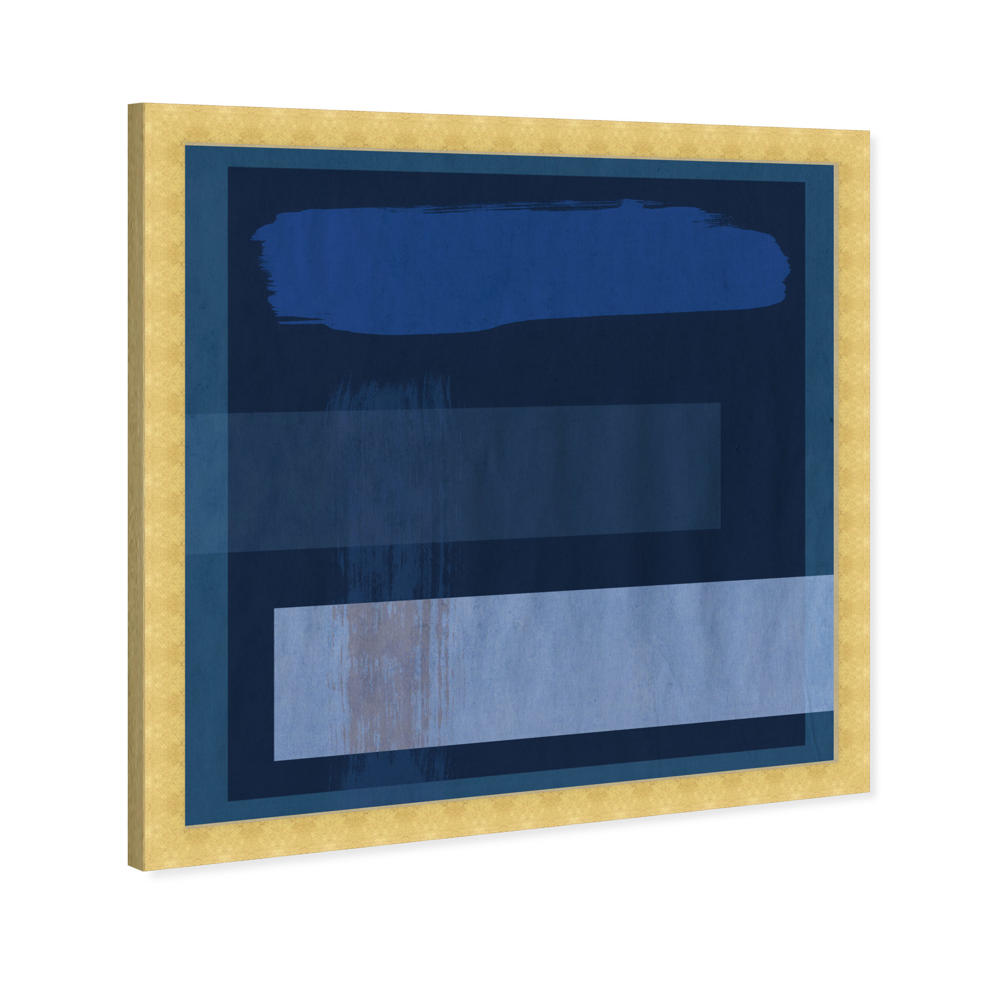 Galicia En Primavera by Oliver Gal, 14" H x 14" W x 0.5" D, Gold