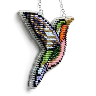 Trousse de broderie de perles sur base de plastique FLPL-089