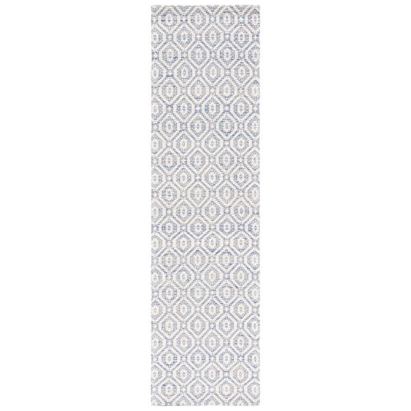 Marbella Hand Woven Performance Geometric Rug, Runner 2'3" x 9'