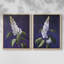 FLORAL Series CCXVII - Reproduction encadrée de qualité supérieure - prête à être accrochée - aucun clou requis - aucun clou requis-1793354941-1793354938