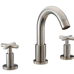 Widespread 2-handle Bathroom Faucet with Drain Assembly