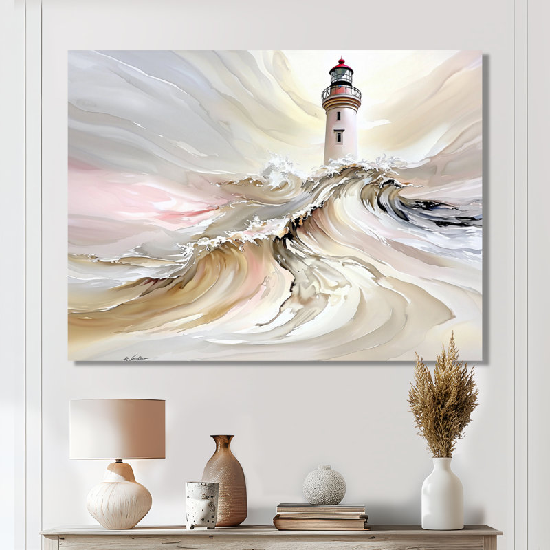 Impression sur toile «Phares majestueux de l'océan au Canada I - Phares», H 34 po x l 44 po, Toile tendue, Ne s’applique pas