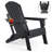 Uniopolis Foldable Outdoor Adirondack Chair-1556947422