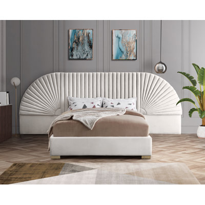 Upholstered Panel Bed