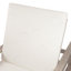 Chaise longue à 5 positions avec dossier réglable-1865873725
