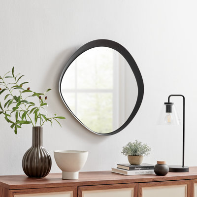 Miroir mural rond Crotts