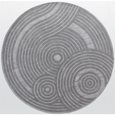 Hand Woven Grey Indoor Rug