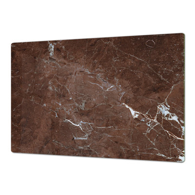 Cooktop Cover - Brown Stone Style Gas & Induction Stove Cover Burner Protector
