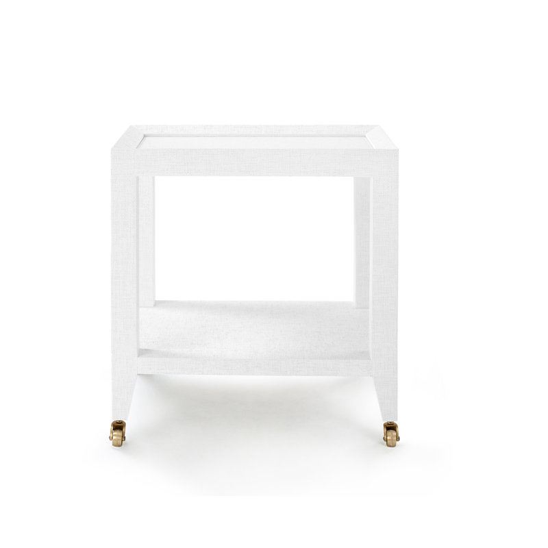 Isadora End Table, White