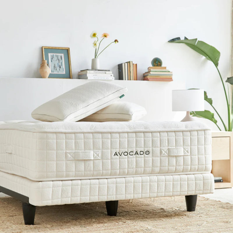 Matelas luxueux biologique, Très grand californien, 13.25"