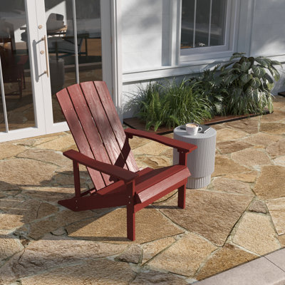 Bayfield All-Weather Poly Resin Wood Adirondack Chair by Taylor & Logan