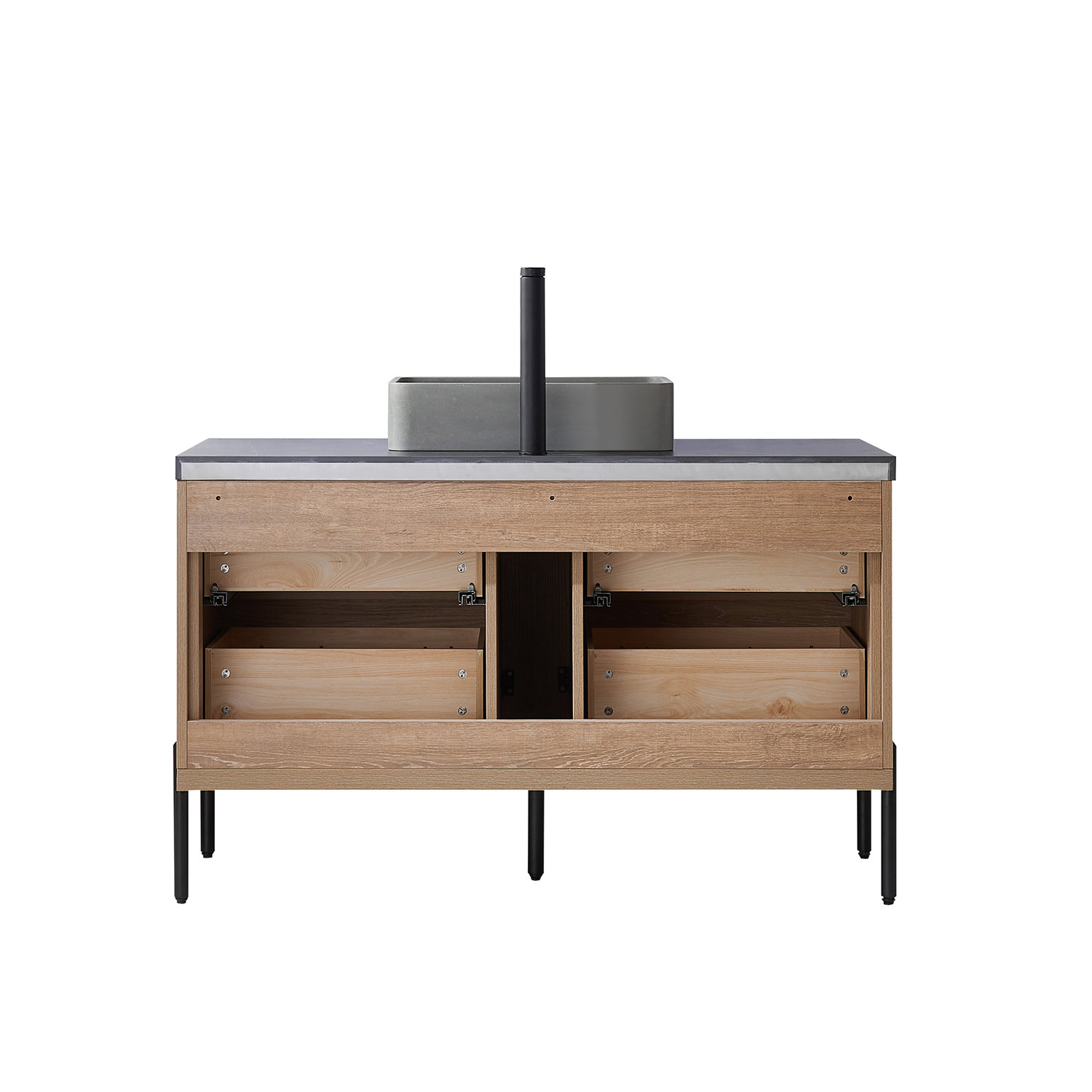 Dasher 48" Single Bathroom Vanity, Rectangular