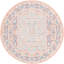 Tapis oriental rose poudré Leea-591576107