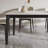 Ash wood rectangular rock plate dining table-108644235