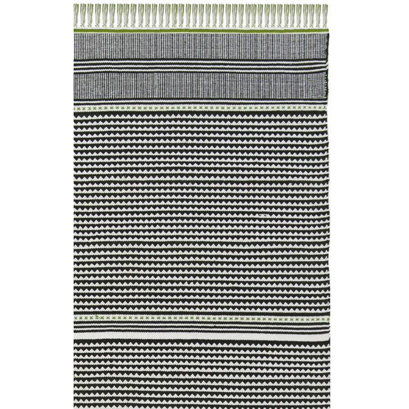 Granada Hand Woven Performance Striped Rug, Rectangle 8' x 10'